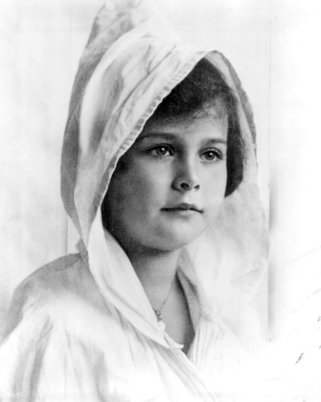 Foto de infância de Hedy Lamarr dos anos 1910 e 1920